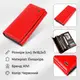 Кошелек женский из гладкой экокожи KIVI 19075 Красный