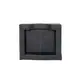 Кожаная кровать диван для собак BLACK (M): 56×66×18 СМ черный