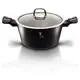 Кастрюля с крышкой Berlinger Haus BlaСk Silver СolleСtion BH-1852 4.1 л 24 см