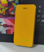 Чехол-книжка Viva Madrid для Apple iPhone 5/5S Sabio Linea, Orange (VIVA-IP5SBO-PNIORG)