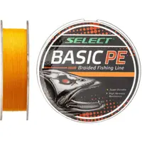 Шнур Select Basic PE (оранж.) 150м 0.18мм 9.9кг/22lb (1870-27-75)