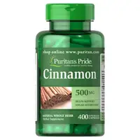 Натуральная добавка Puritan's Pride Cinnamon 500 mg 400 капсул