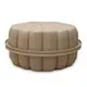 Песочница Doloi Toys Ракушка 01236-02-eco 80х80х20 см бежевая