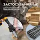 Насадка для дрели или шуруповерта (Цепная пила) с быстросъемным механизмом HTM-412