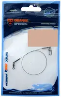 Поводок Ukrspin Orange Spin AFW 23см 9кг(20lb)/0.35мм (1590-02-52)