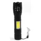 Фонарик аккумуляторный ручной Bailong BL-29 диод T6+COB зарядка от USB, фонарик led, водонепроницаемый