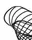 Фруктовница Alessi Trinity 33 см