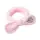 Повязка косметическая для фиксации волос Lesko MG08 Light Pink мягкая лента на волосы девушкам