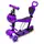 Детский самокат Scooter "Божья коровка" 5 в 1. Purple (1350702347)