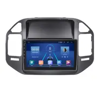 Штатная магнитола 9" Lesko для Mitsubishi Pajero III Рестайлинг 2002-2006 6/128Gb 4G Wi-Fi GPS Top Митцубиси