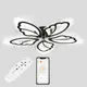 Потолочная LED люстра, светильник светодиодный черный Sunlight  L77045/5