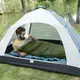 Спальник сверхлегкий Naturehike LW180 NH21MSD04 правый (15°C), p-p XL, темно-зеленый