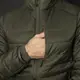Легкий Пуховик Storm Hood G-Loft 150 Олива/Оранжевый, S