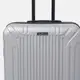 Чемодан большой 4 колеса Ricco Grande T1Castle1silver-XL
