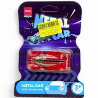 Машинка металлическая Deli "Urban cars" (красная)