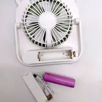 Настольный вентилятор на USB Торнадо 17 см (Зеленый)