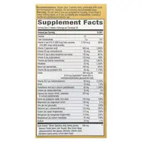 Витамины и минералы Nature's Way Alive! Max3 Potency No Added Iron, 90 таблеток