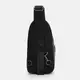 Мужской кожаный рюкзак через плечо Borsa Leather K1620f-black