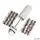 Ремкомплект для бескамерки Peaty's Holeshot Tubeless Puncture Plugger Kit, Silver