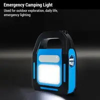Ліхтар кемпінговий переносний HB-9707A-1LED+COB+LED ∙ Багатофункціональний туристичний ліхтар HB-9707A