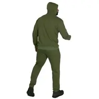 Спортивний костюм Basic Hood Cotton Олива (7383), M