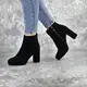 Ботильоны женские Fashion Trapper 2410 39 размер 25 см Черный