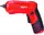 Викрутка поворотна акумуляторна MPT, 4 V Li-ion, 1.5 Ач, 250 об/хв, 3.5 Нм, реверс, USB. Red with Black (MCSD4006.1)