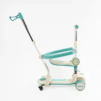 Самокат 5 в 1 "Scooter", многофункциональный, Skyper. White/Mint (169304)