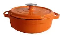 Сотейник OMS 3365-28-Orange 28 см 4 л оранжевый