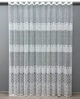 Готова тюль (3х2,7м.) жакард. Колір білий. Код 1610т 42-0562