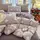 Постельное белье евро из муслина Colorful Home Ptint 4 20317 200х230 см