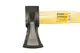 Топор-колун MASTERTOOL, 2000 г, HRC 50, рукоятка из дерева с полимерной защитой, 900 мм. Yellow and Black (05-0132)