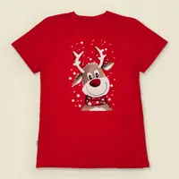 Футболка чоловіча червоного кольору Rudolf