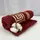 Полотенце для лица махровое Febo Vip Cotton Grek Турция 6389 бордовое 50х90 см