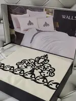 Nak.Walls постель евро размер с вышивкой. Ронфорс. Romeo Турция