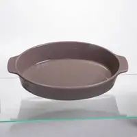 Форма для запекания овальная 36×22.5×7 (см) форма для духовки 2 литра Бежевый S1286