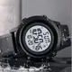 Часы наручные мужские SKMEI 1508BKWT BLACK, часы наручные электронные тактические. Цвет: черный