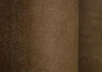 Шторна тканина льон однотонний. Колір карамельний. Код 1451ш