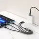 Кабель для зарядки телефонов HOCO X76 4 в 1 USB to Type-C+Type-C+Lightning+MicroUSB 2A Чёрный