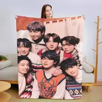 Плед 3D новогодний Зимний BTS №2 15382 135х160 см