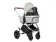 Коляска для дитини універсальна 3 в 1 FreeON Joy, grey