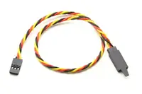 Удлинитель 22AWG для сервоприводов JR с замком скрученный (90 см)