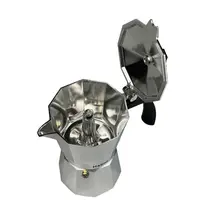 Гейзерна кавоварка Magio MG-1003 450 мл 9 чашок срібляста