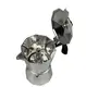 Гейзерная кофеварка Magio MG-1003 450 мл 9 чашек серебристая