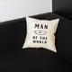 Подушка "Man №1 of the world", английский