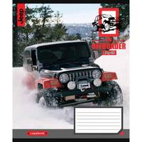 Тетрадь в клетку А5 1Вересня The offroader 766491 96 листов