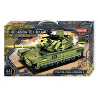 Конструктор Військова техніка Teko танк Challenger 2, 441 деталь. Green (148497)