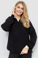 Свитер женский oversize, цвет черный, 204R167