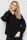 Свитер женский oversize, цвет черный, 204R167