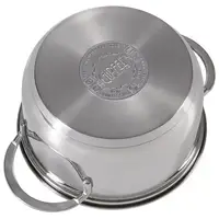 Каструля з кришкою Gipfel Sofia GP-2318 20 см 3.1 л срібляста